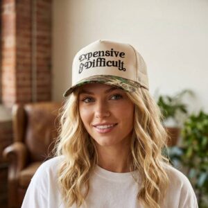 faire_b9_20 Expensive & Difficult Two Tone Mesh Snapback Hat Zenana Consgt.